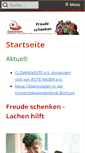 Mobile Screenshot of clownsvisite.de